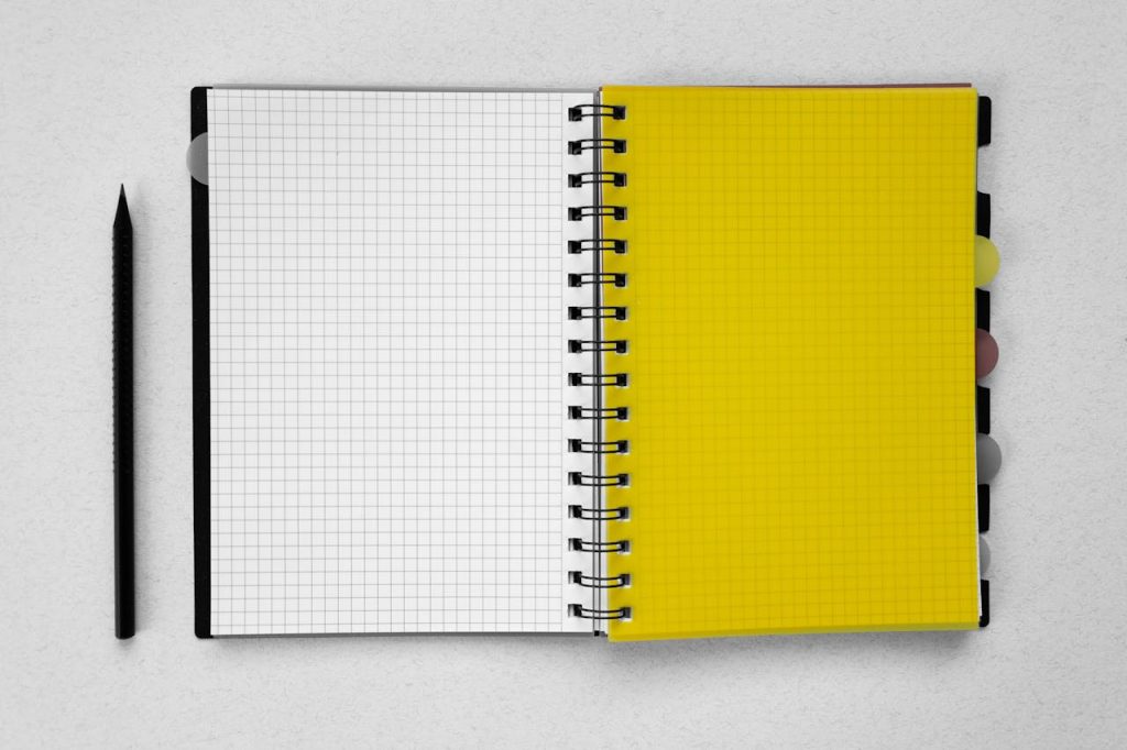 Graph Paper Notebook, graph paper spiral notebook