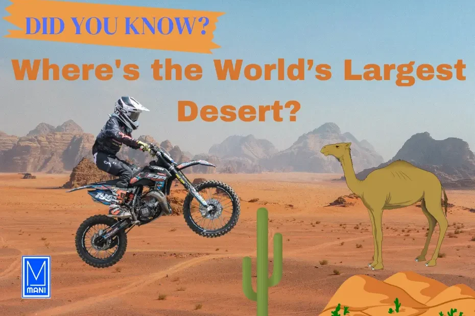 where's the world’s largest desert? , where is the world's largest desert lake situated, largest desert lake in the world, top 10 biggest desert in the world, Can you tour the sahara desert?, What animal lives in the sahara desert?, Can you travel to the sahara desert?, Largest desert in the world in which country, Largest desert in the world Antarctica or Sahara, Largest hot desert in the world, 2nd largest desert in the world, Biggest sand desert in the world, Sahara is the largest desert in the world